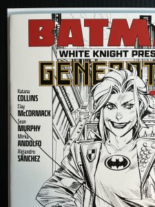 BATMAN WHITE KNIGHT PRESENTS GEN JOKER #1 1:25 MORA + 1:50 MURPHY VF+ PROSHIPPER