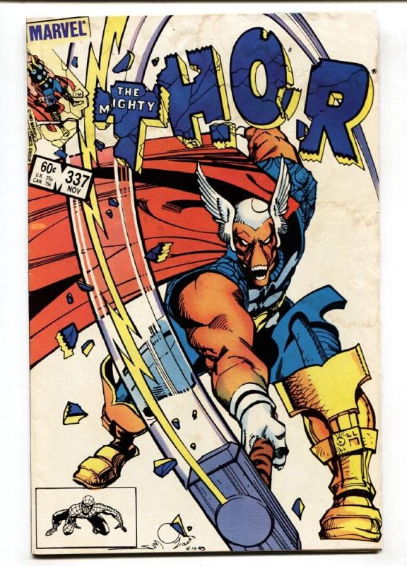 THOR #337 comic book First appearance BETA RAY BILL-MARVEL-hot book