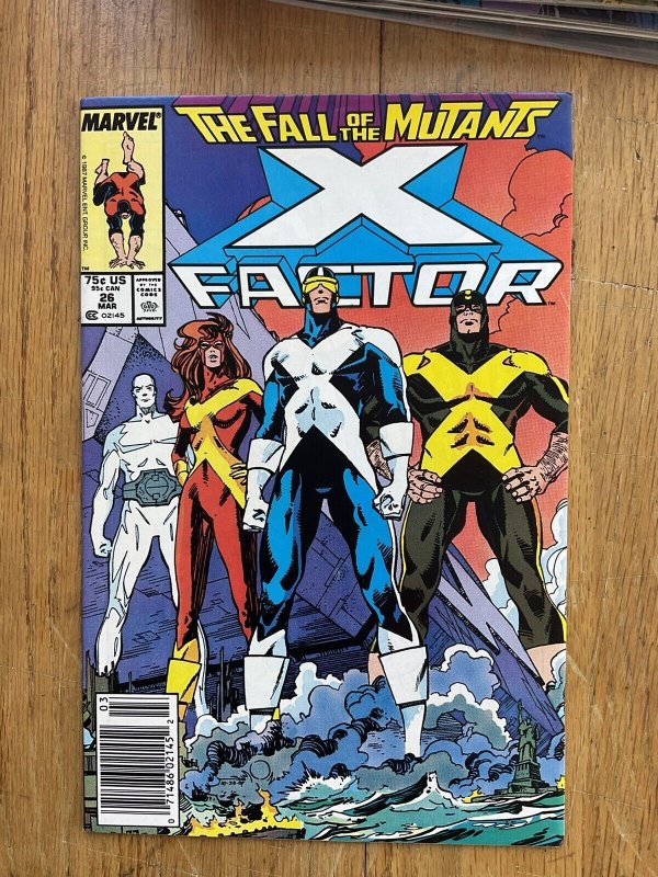 X-Factor #26 (1986 Marvel) New Costumes 71486021452