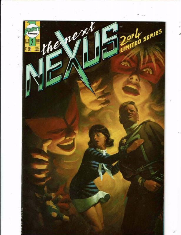 Lot of 4 The Next Nexus First Comic Books #1 2 3 4 WT18