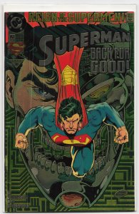 Superman #82 Chromium Cover (1993) Superman