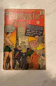 Fantastic Four #9 (1962) 3rd app of Namor see description