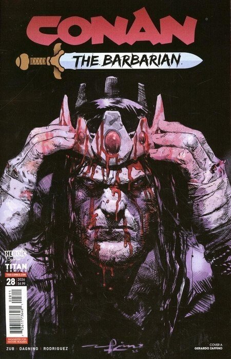 Conan the Barbarian (2023) #28 NM Gerardo Zaffino Cover A Titan Comics