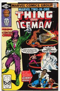 Marvel Two-in-One #76 (1981) Iceman