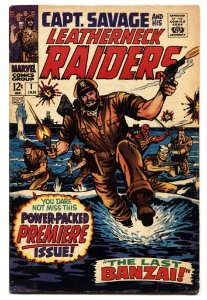 Capt. Savage and His Leatherneck Raiders #1  1968 - Marvel  -FN - Comic Book