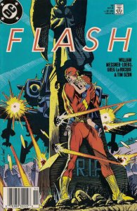 Flash (2nd Series) #18 (Newsstand) FN ; DC | William Messner-Loebs Andy Kubert