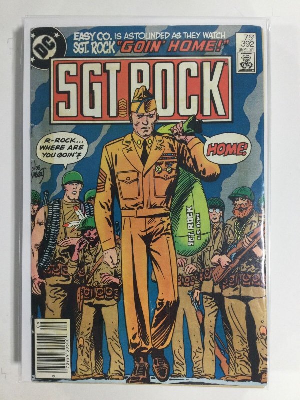 Sgt. Rock #392 (1984) FN3B119 FINE FN 6.0