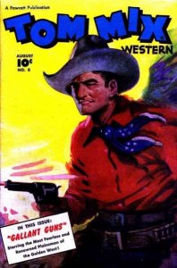 Tom Mix Western (1948 series)  #8, VG- (Stock photo)