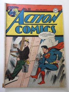 Action Comics #98 (1946) VG Condition! 1 in tear bc