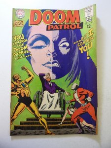 Doom Patrol #118 (1968) VG- Condition moisture stains, cf detached at 1 staple