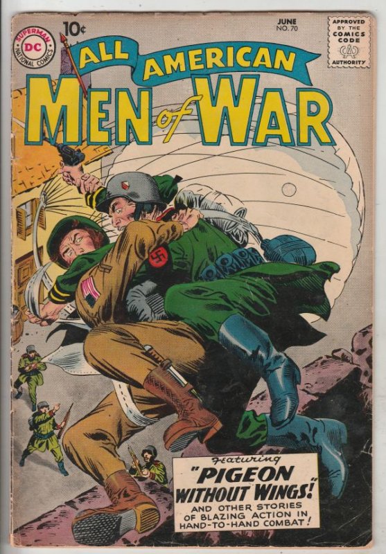 All-American Men of War #70 (Jun-59) VG/FN Mid-Grade 