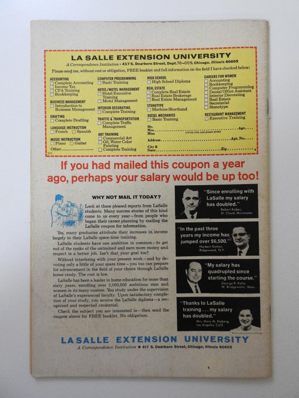 Sub-Mariner #51  (1972) VG Condition Centerfold detached bottom staple