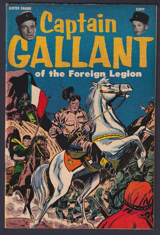 Captain Gallant of the Foreign Legion #1 1955 U.S. Pictoral 6.0 Fine comic