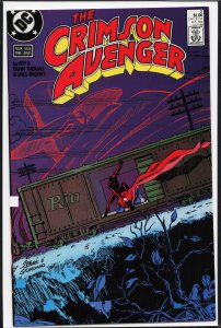 Crimson Avenger #2 (1988) The Crimson Avenger