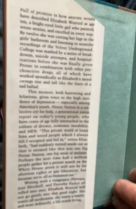 Prozac nation, WURTZEL, 1994, 317p