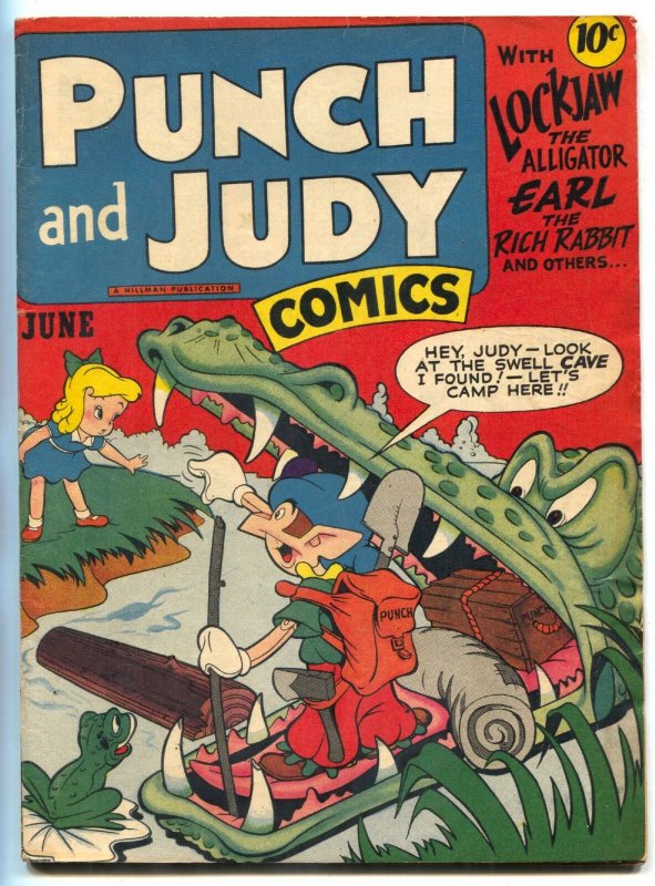 Punch and Judy Vol. 2 #11 1947-Hillman-2 Jack Kirby stories-FN+