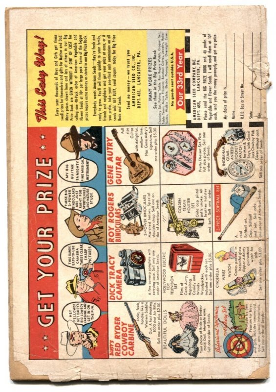 Tom Mix #39  1951 - Fawcett  -G - Comic Book