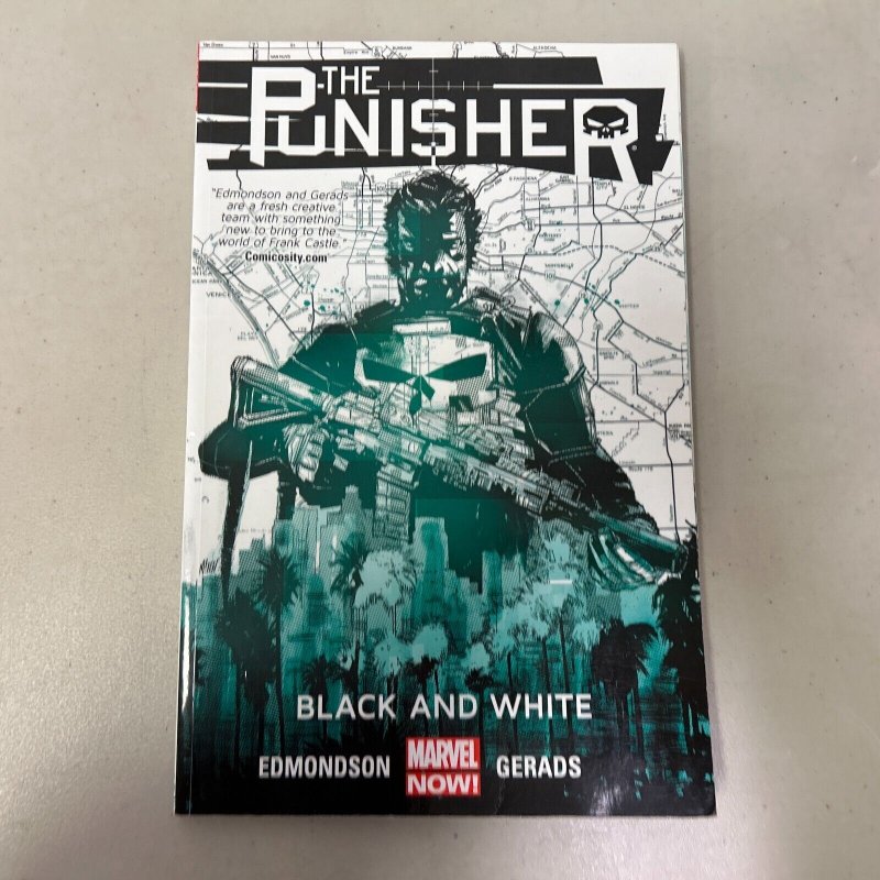 Punisher Vol. 1 Black & White 2014 Paperback Nathan Edmondson 