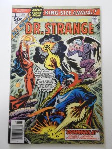 Doctor Strange, Sorcerer Supreme Annual #1 (1976) GD/VG Condition moisture stain