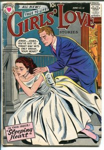 Girls' Love Stories #47 1957-DC-romance stories-VG