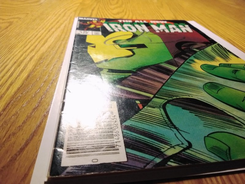 Iron Man #179 CPV Newsstand (1984)