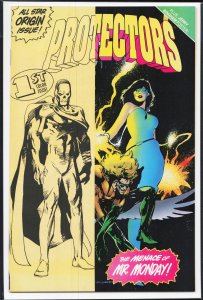 Protectors #1 Variant Cover (1992) Gravestone