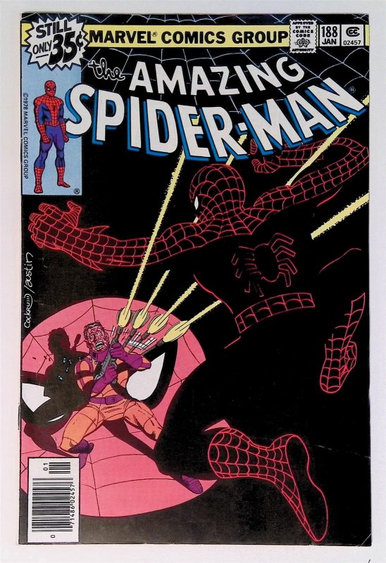 The Amazing Spider-Man #188 (Jan 1979, Marvel) VG