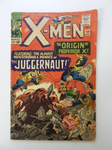 The X-Men #12 (1965) 1st appearance Juggernaut GD- condition moisture damage