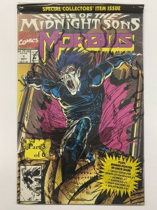 Morbius Living Vampire #1 Marvel (1992) Midnight Sons Sealed Polybag w/ Poster