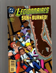 Lot Of 12 Legionnaires DC Comic Books # 24 25 26 27 28 29 30 31 32 33 34 35 GK34