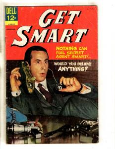 Get Smart # 3 FN- Dell Silver Age Comic Book Photo Cover Maxwell 1966 TV JL16
