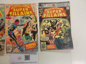 3 The Secret Society Of Super Villains DC Comic Books #3 4 5 35 TJ44