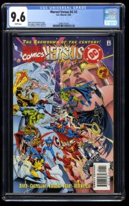 Marvel Versus DC (1996) #2 CGC NM+ 9.6 White Pages