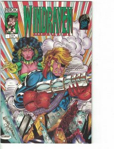 Windraven Adventures #1 FN signed by Craig Stormon - Blue Comet/Heroic 1993 