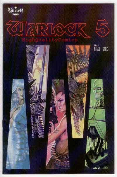 WARLOCK 5 #1, NM, Aircel, Gordon Derry, 1986, more indies in our store