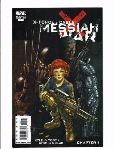 3 X-Force Marvel Comics Cable Messiah War # 1 NM Variant + # 6 Ain't No Dog TW9
