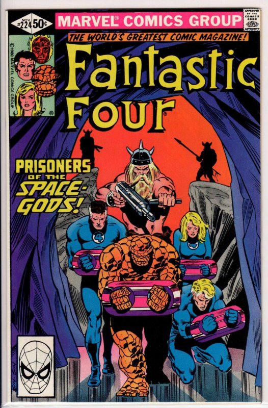 Fantastic Four #224 Direct Edition (1980) 9.0 VF/NM