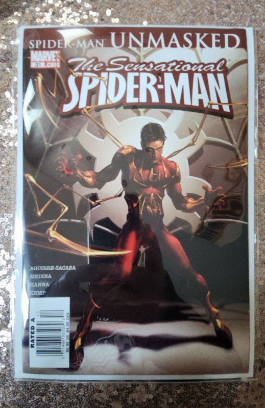 The Sensational Spider-Man #31 (2006) early Clayton crain