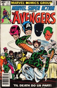 Marvel Super Action #21 (1980) The Avengers