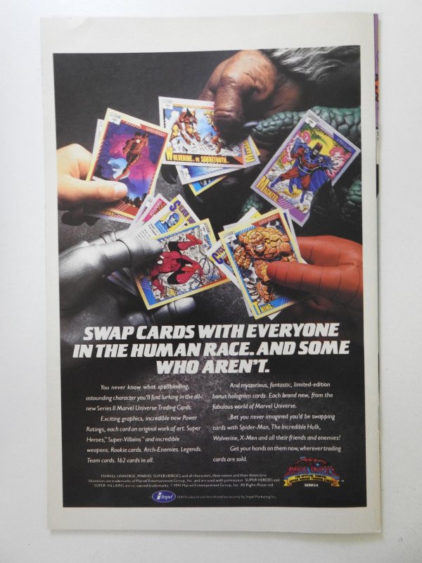 X-Force #2 Direct Edition (1991) 2nd Appearance Deadpool! Fine Condition