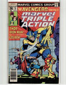 Marvel Triple Action #43 (1978) The Avengers