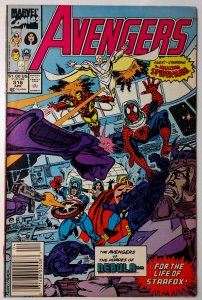 Avengers #316 (7.0, 1990) NEWSSTAND, Spider-Man is offered membership
