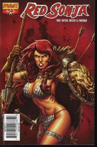 Red Sonja #34 (Dynamite Entertainment)- Adriano Batista Cover