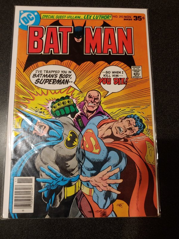 BATMAN #293 VF/NM LEX LUTHOR ISSUE