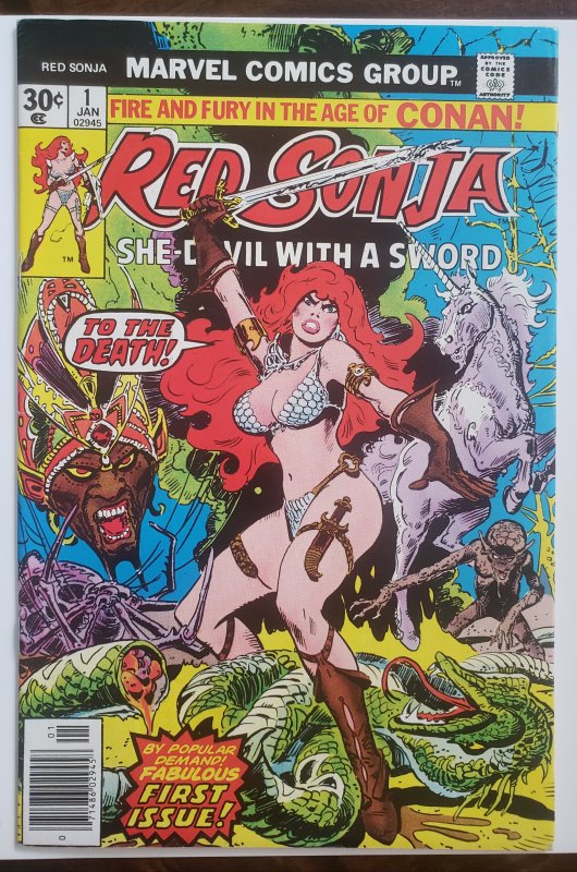 Red Sonja 1 First Solo issue