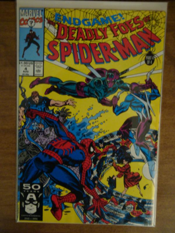 Marvel Comics Complete Set of Deadly Foes of Spider-Man #1-4