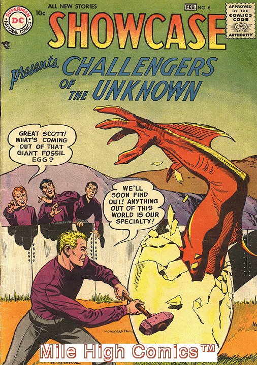 SHOWCASE  (1956 Series)  (SHOWCASE PRESENTS...) (DC) #6 Very Good Comics Book