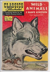 Classics Illustrated #152 (1959) First Print GD