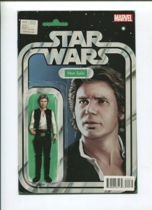 STAR WARS #2 (9.2) HAN SOLO ACTION FIGURE VARIANT 2015