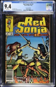 Red Sonja #v3 #2 (10/83) Graded CGC 9.4 Newsstand Edition